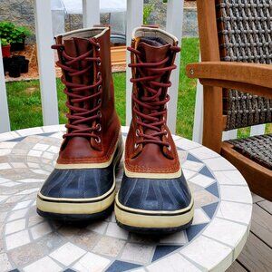 Sorel Women's 1964 Premium Leather Winter Waterproof Boots - US 9.5